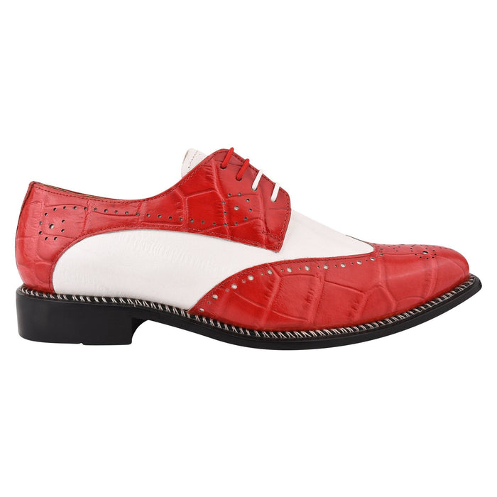 Boyka Leather Red Bottom Oxford Style Dress Shoes