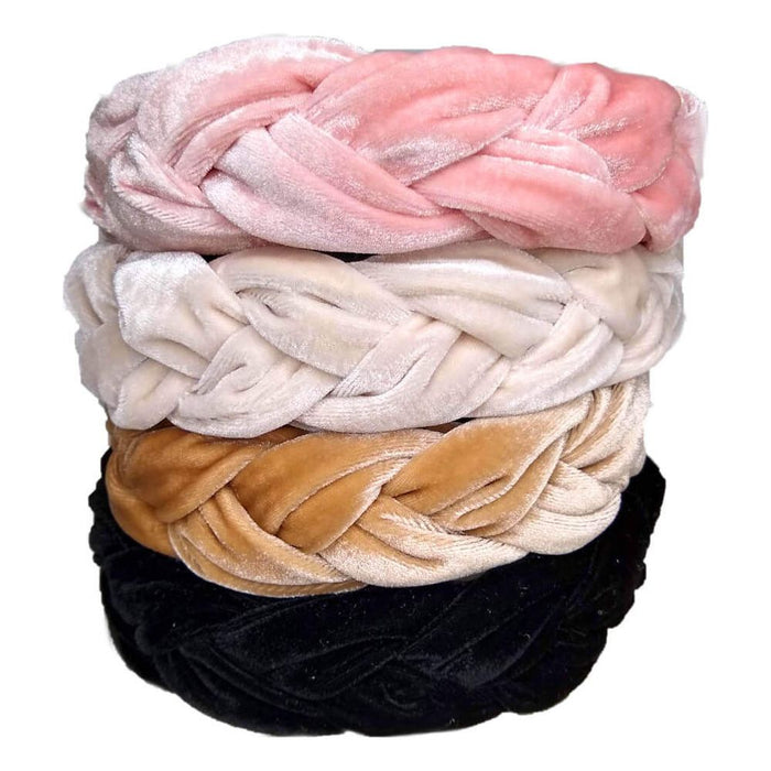 Threddies Braided Velvet Headbands