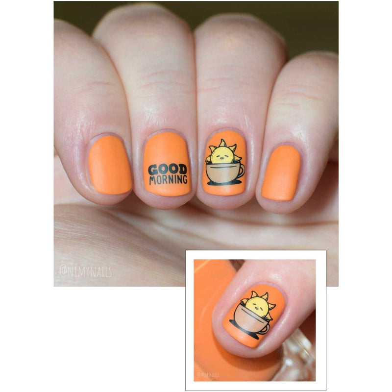 UberChic Beauty Tasty Series: Breakfast Stamping Plate