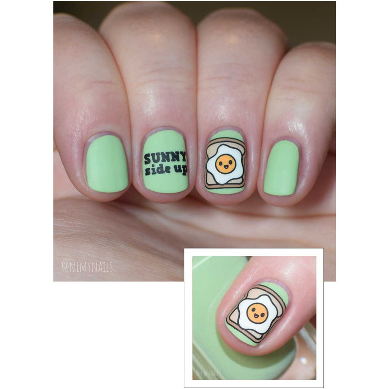 UberChic Beauty Tasty Series: Breakfast Stamping Plate