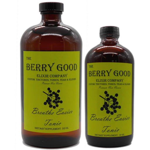 the berry good elixir company  - Breathe Easier Tonic 16oz. - 32oz.