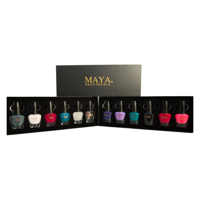Maya Cosmetics - 6-Piece Gift Set (Black)