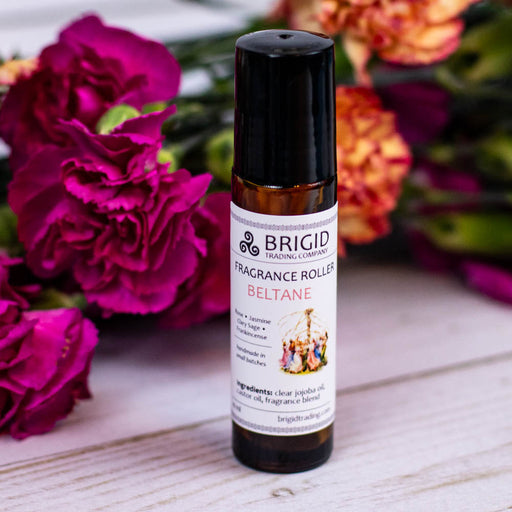 Brigid Trading Company Beltane Fragrance Roller – Rose & Jasmine Perfume Oil Roller perfume