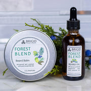 Brigid Trading Company Forest Blend Natural Beard Oil - Juniper, Pine, Balsam, Cedar, and Lime Beard Oil