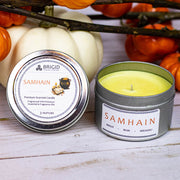 Brigid Trading Company Samhain Soy Wax Candle - Merlot, Dragon's Blood, and Smoked Patchouli Premium Scented Candle