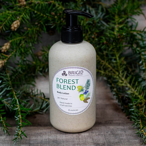 Brigid Trading Company Forest Blend Natural Body Lotion - Juniper, Pine, Balsam, Cedar, and Lime Body Lotion