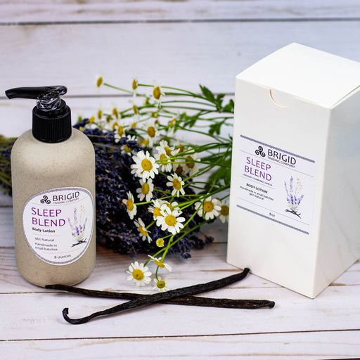 Brigid Trading Company Sleep Blend Natural Body Lotion - Lavender, Chamomile, and Vanilla Body Lotion