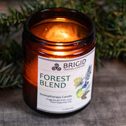 Brigid Trading Company Forest Blend Soy Wax Candle - Juniper, Pine, Balsam, Cedar, and Lime Aromatherapy Candle