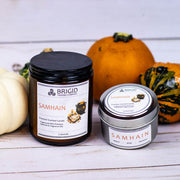 Brigid Trading Company Samhain Soy Wax Candle - Merlot, Dragon's Blood, and Smoked Patchouli Premium Scented Candle