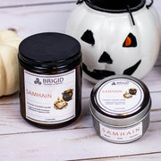Brigid Trading Company Samhain Soy Wax Candle - Merlot, Dragon's Blood, and Smoked Patchouli Premium Scented Candle