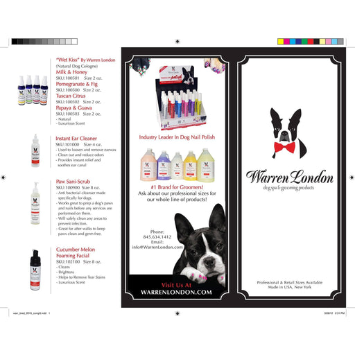 Warren London Brochure Pack of 10