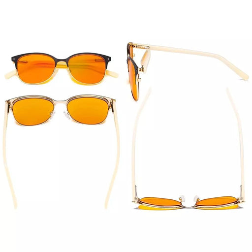 eyekeeper.com Browline Blue Light Blocking Eyeglasses LX19002-BB98 Eyeglasses