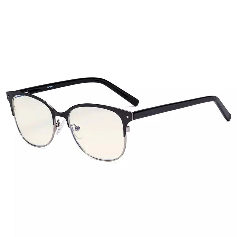 eyekeeper.com Browline Blue Light Filter Eyeglasses LX19002-BB40 Eyeglasses