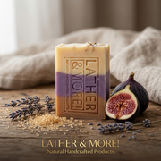 Lather and More! Brown Sugar and Fig Soap Soap Dark Slate Gray