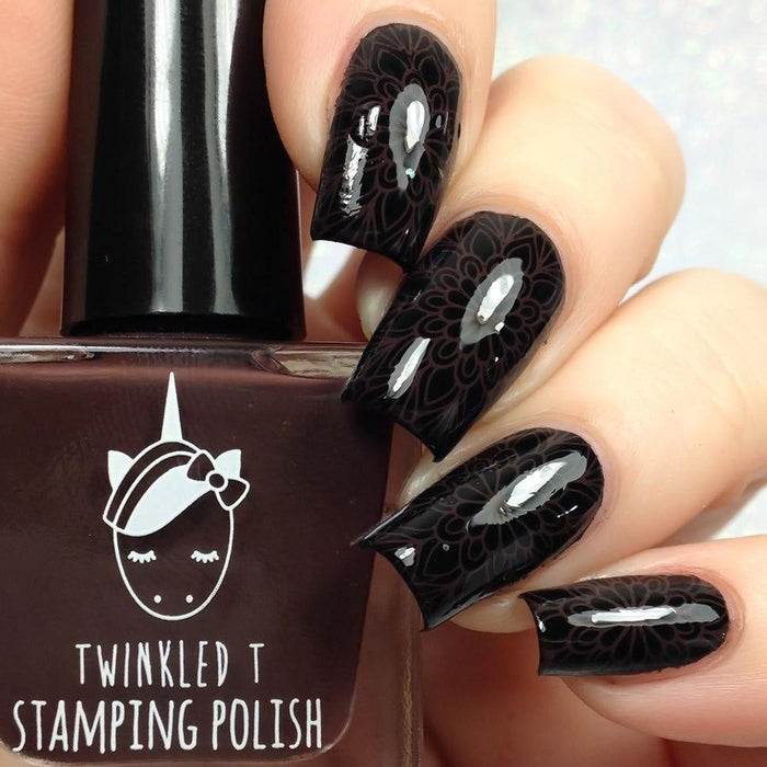 Twinkled T - Volcanic Stamping Polish