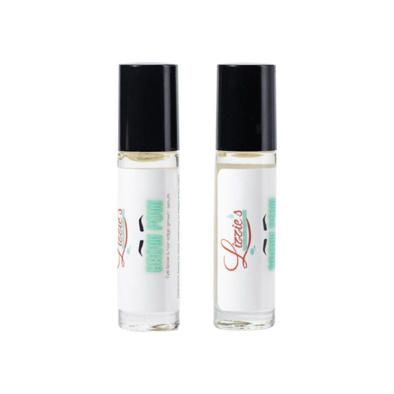 Lizzie's All-natural Products Brow Pow Eyebrow & Edges Growth Serum
