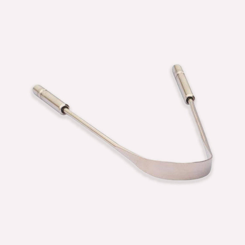 ZeroWasteStore.com Tongue Scraper - Zero Waste Tongue Scraper, 100% Stainless Steel Oral Care