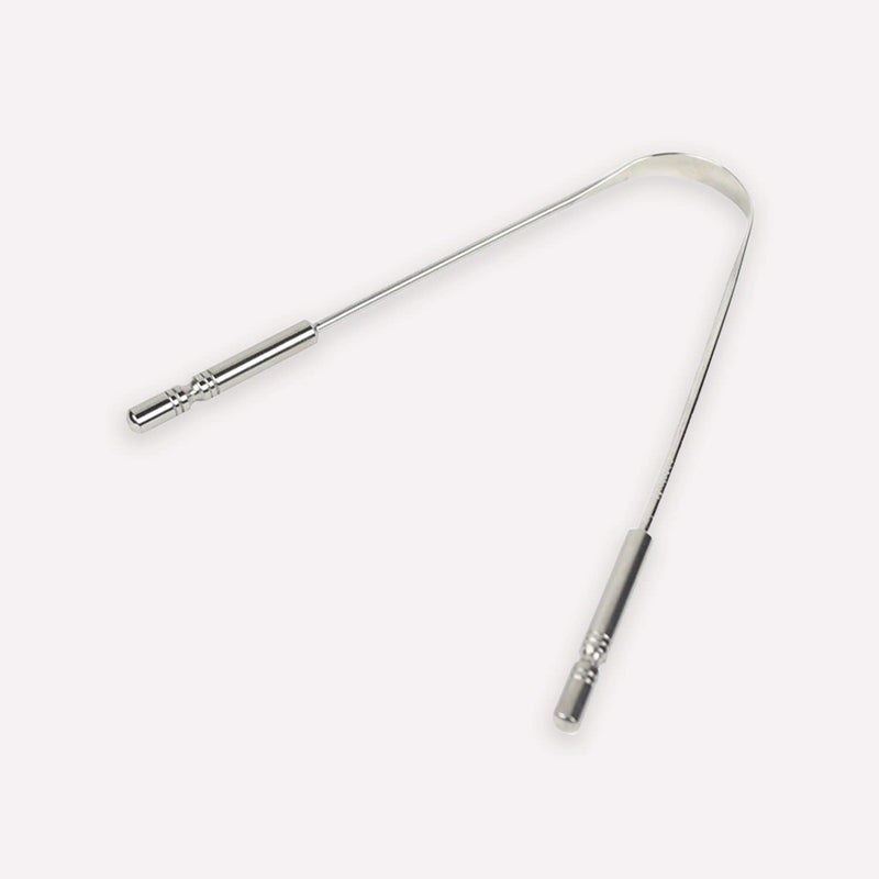 ZeroWasteStore.com Tongue Scraper - Zero Waste Tongue Scraper, 100% Stainless Steel Oral Care