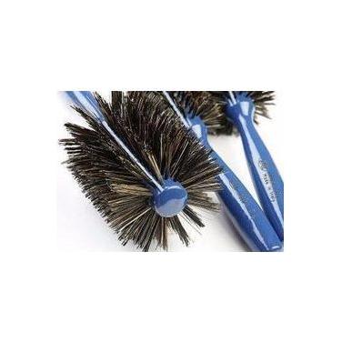 Creative Pro Hair Tools The Ariel Blue Italian Boar Bristle Hair BrushSet- 104, 110, 126 Hair Brush Set