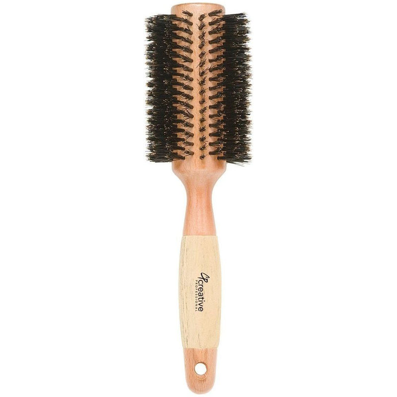 Creative Pro Hair Tools Eco-Friendly Boar Bristle Round Hair Brush Hair Brush