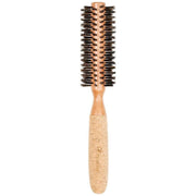 Creative Pro Hair Tools Eco-Friendly Birchwood and Cork Boar Bristle Round Hair Brush Hair Brush