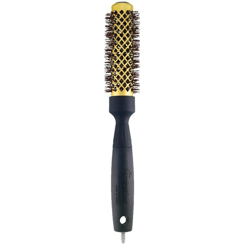 Creative Pro Hair Tools Gold Nano Wavy Ion  Ceramic Hair Brush Hair Brush