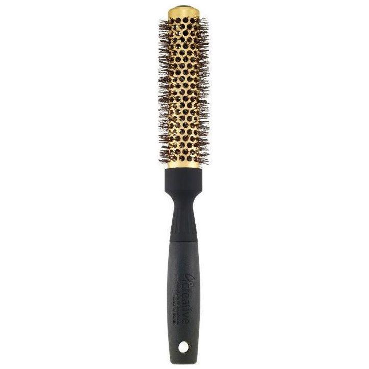 Creative Pro Hair Tools Gold Nano Ceramic Hair Brush with 6 Inch XL Barrel Hair Brush