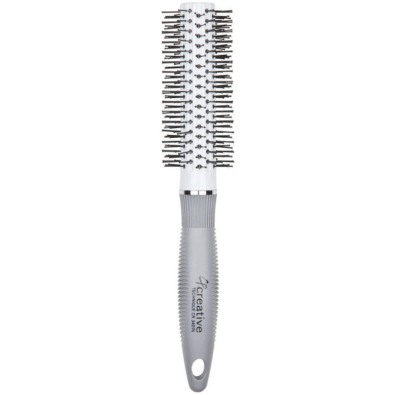 Creative Pro Hair Tools Round Styling Brush w/Pin Bristles Hair Brush