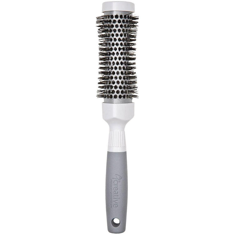Creative Pro Hair Tools T-Curve Silver Nano Ionic Hair Brush Hair Brush