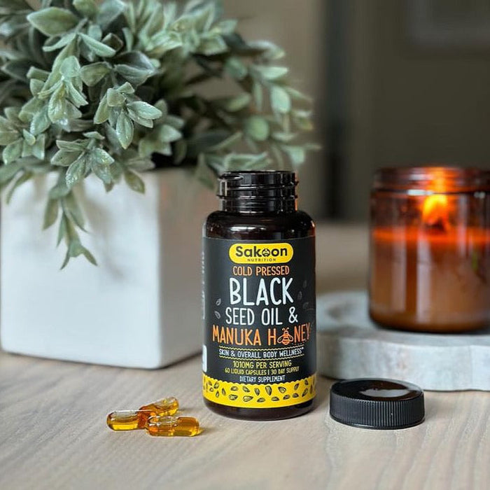 Black Seed Oil & Manuka Honey Capsules