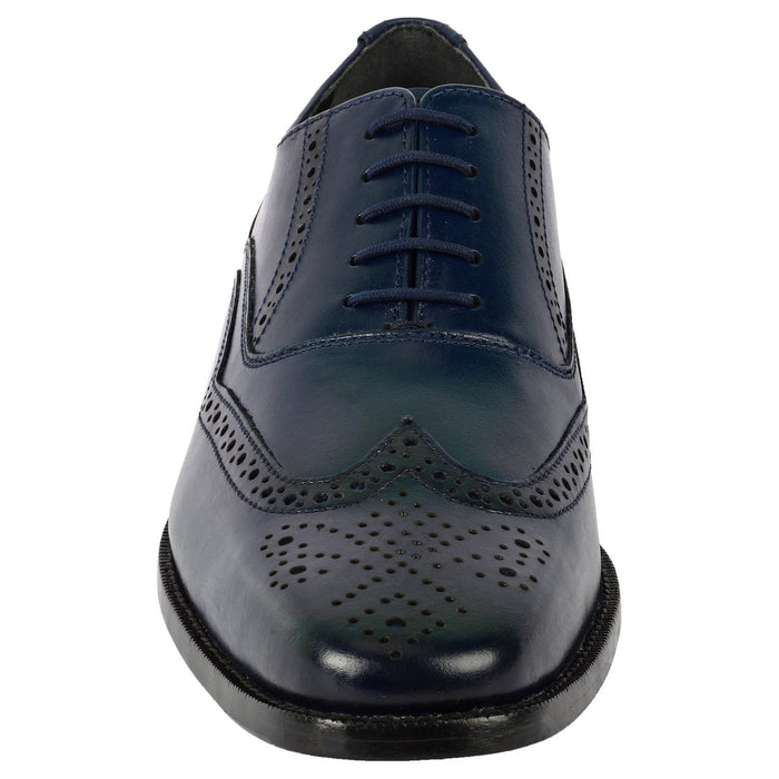 Bubble Leather Oxford Style Dress Shoes