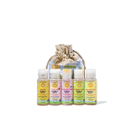 California Baby Bubble Bath Scent Sampler Samples