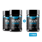 Snap Supplements Brain Food - Buy 2 Get 1 Free