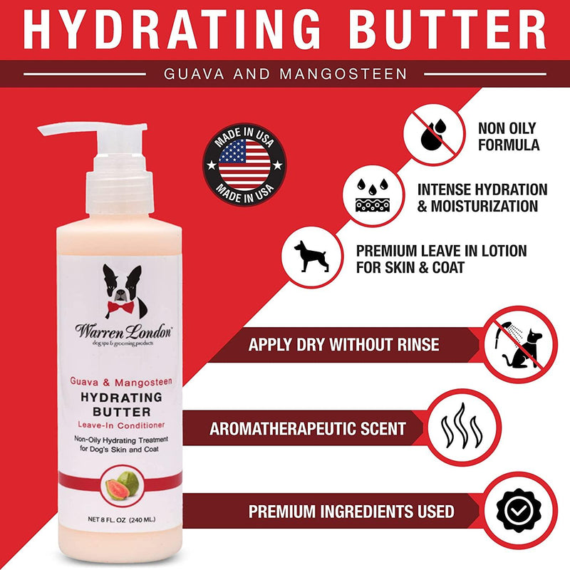 Warren London Hydrating Butter - For Skin & Coat - Professional Size Grooming Size Product