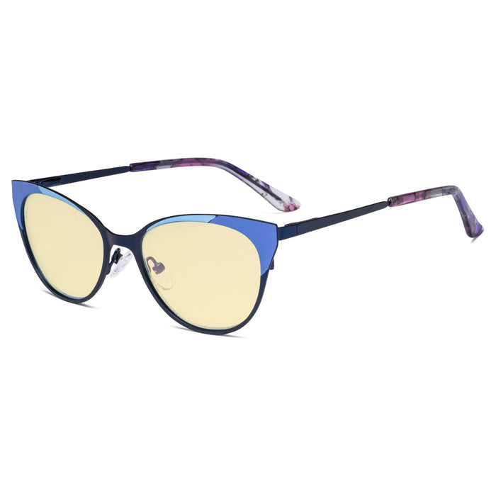 Eyekeeper.Com - Stylish Design Blue Light Blocking Eyeglasses Lx19033-Bb60