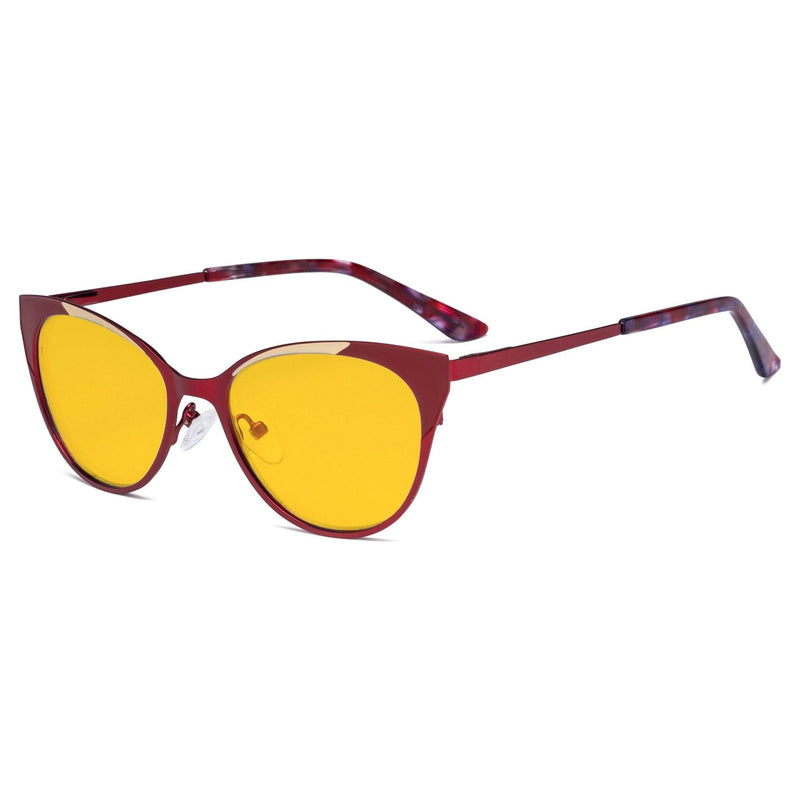 eyekeeper.com Cat-eye Anti-reflective Blue Light Eyeglasses LX19033-BB90 Eyeglasses