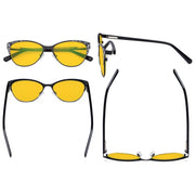 eyekeeper.com Cat-eye Blue Light Blocking Eyeglasses LX19044-BB90 Eyeglasses