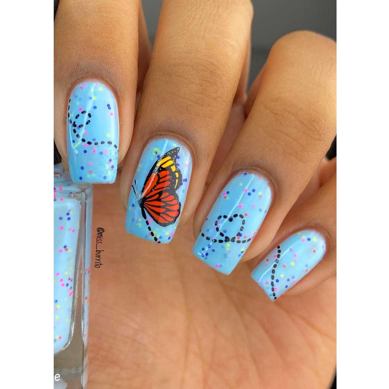 UberChic Beauty Butterflies Stamping Plate