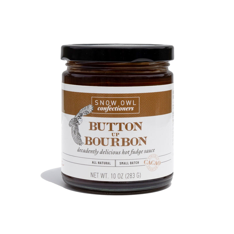 Snow Owl Confectioners Button Up Bourbon Fudge Sauce