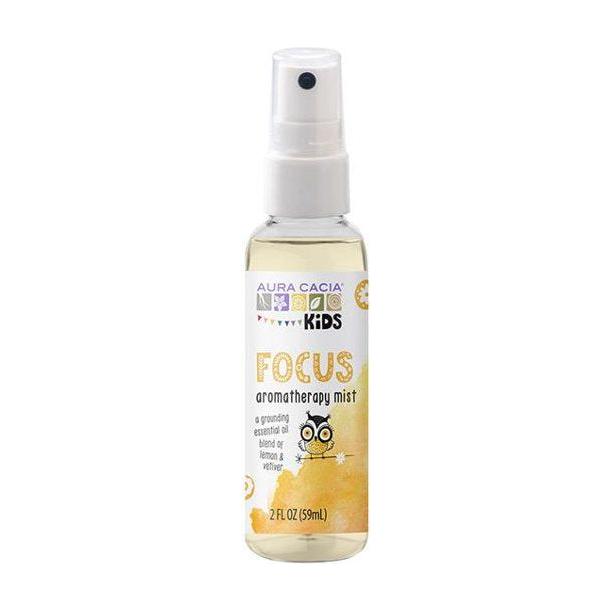 Aura Cacia Kids Focus Mist: Enhance Concentration & Clarity (2 Fl Oz.)