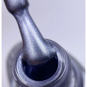 nbmsupply DARK STAMPING POLISH SILVER-BLUE METALLIC №19, 8 ML  Article : S019