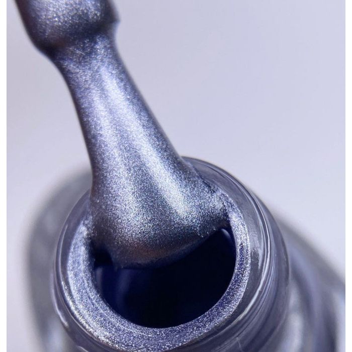 nbmsupply DARK STAMPING POLISH SILVER-BLUE METALLIC №19, 8 ML  Article : S019