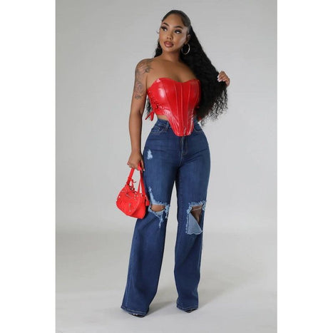 Jade Wide Leg Jean