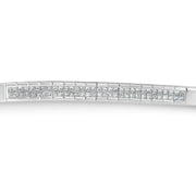 Bids.com 14K White Gold Princess Cut Diamond Bracelet (1.00 cttw, H-I Color, SI1-SI2 Clarity) Bracelets
