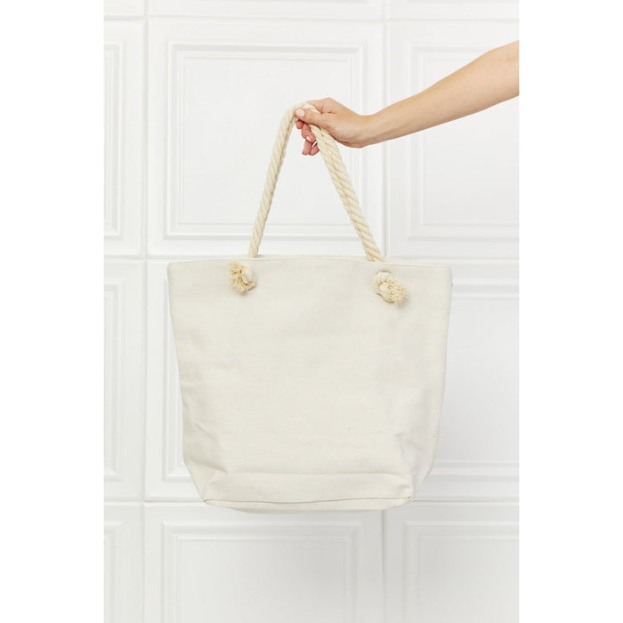 Justin Taylor Picnic Date Tassle Tote Bag