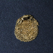 Bids.com 14k Yellow Gold Diamond Cut Cable Link Chain 1.1mm Necklaces