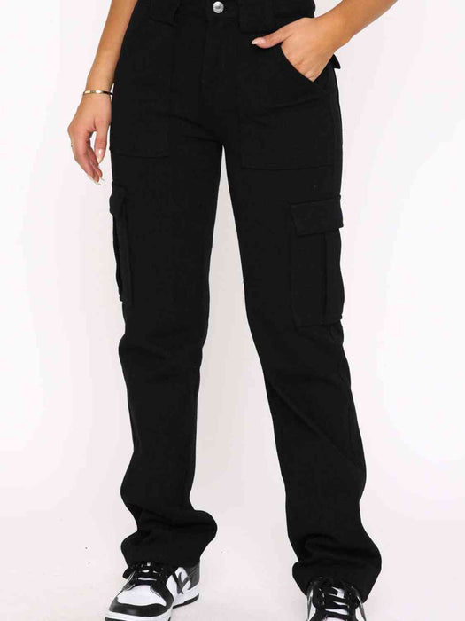 Straight Leg Cargo Pants by VYSN