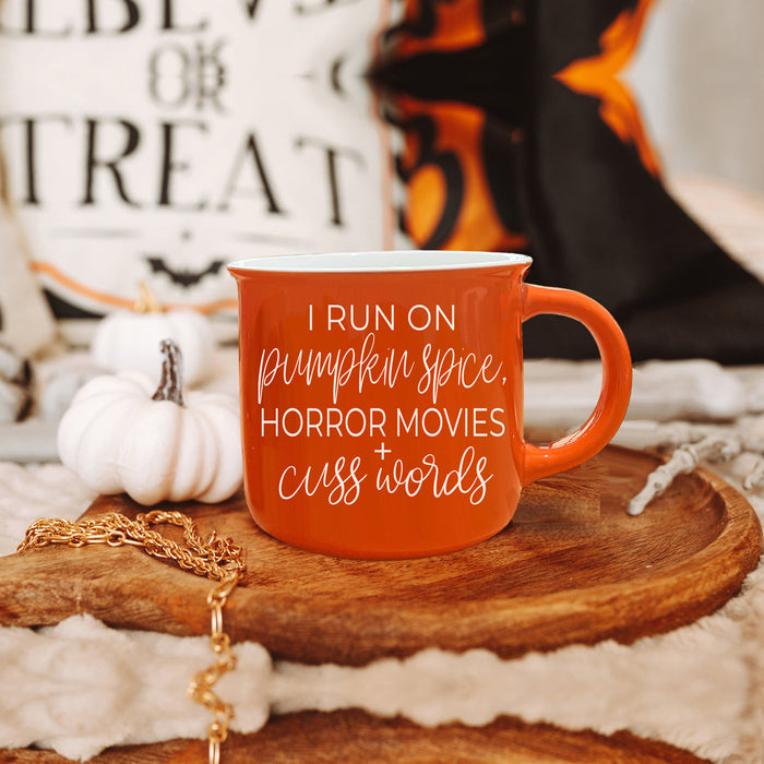 Pumpkin + Horror Mug