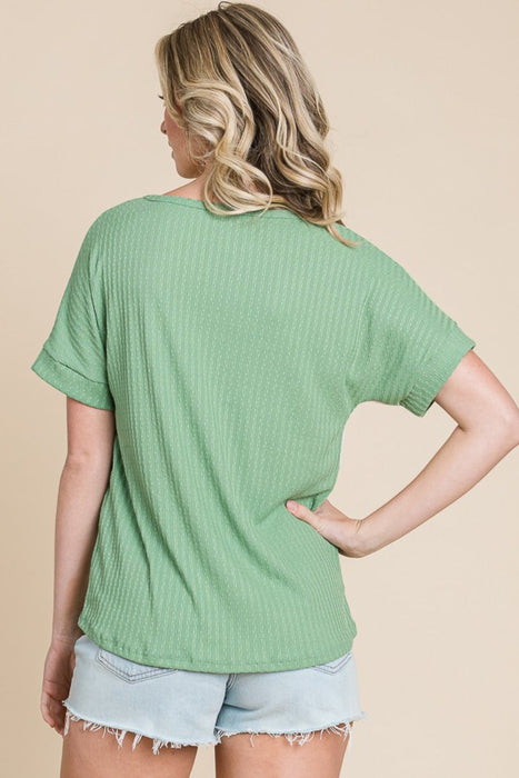 Color Block Short Sleeve T-Shirt