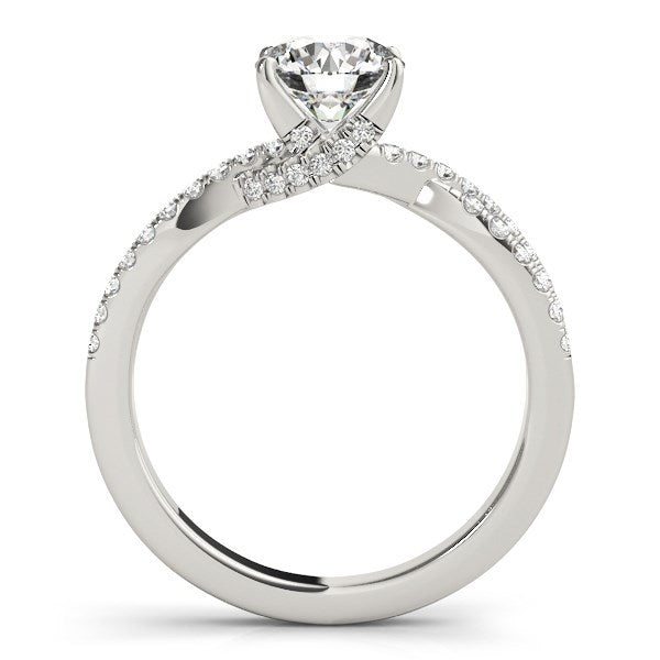 Bids.com 14k White Gold Fancy Prong Split Shank Diamond Engagement Ring (1 1/4 cttw) Rings